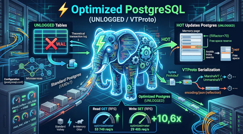 Caching : PostgreSQL vs Valkey vs In-Memory